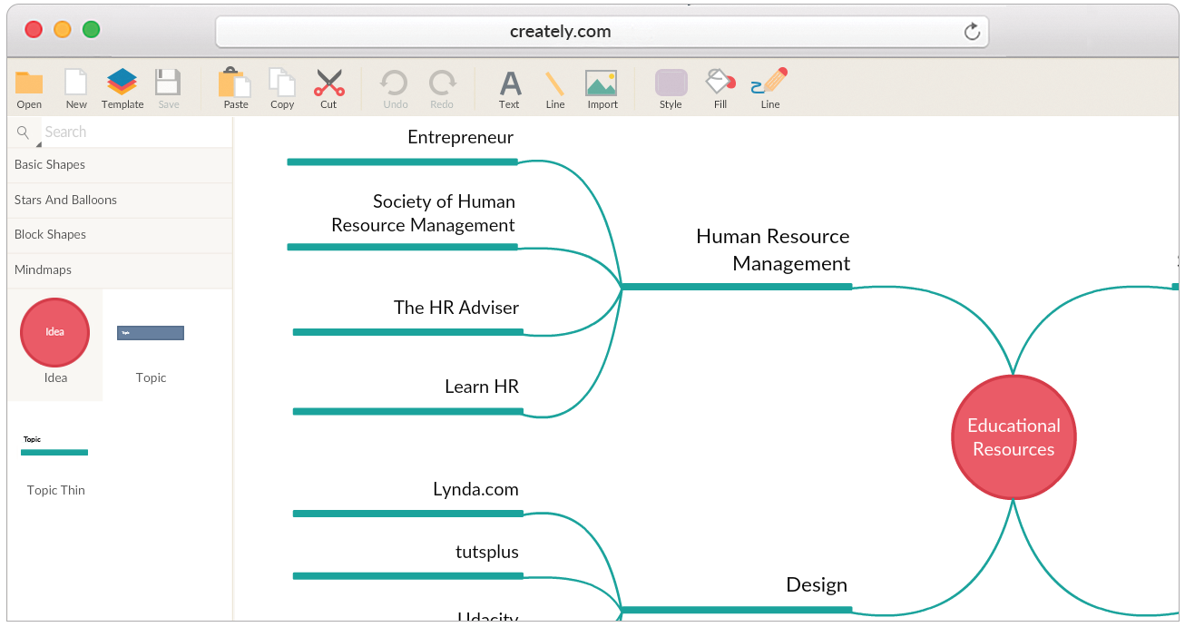 Mind Map Maker to Create Mind Maps Online