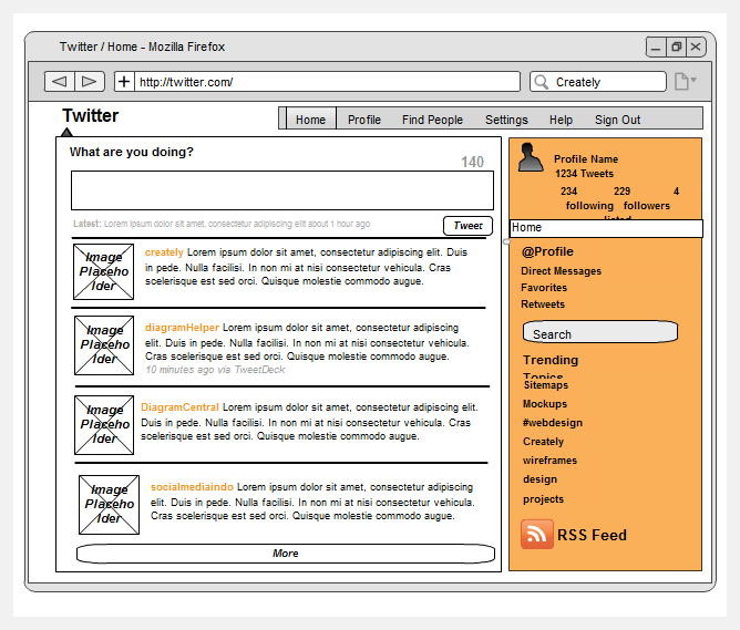 Download Online Wireframe Software and UI Mockup Tool | Creately