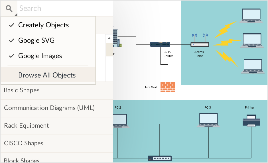 best free software for drawing network diagrams