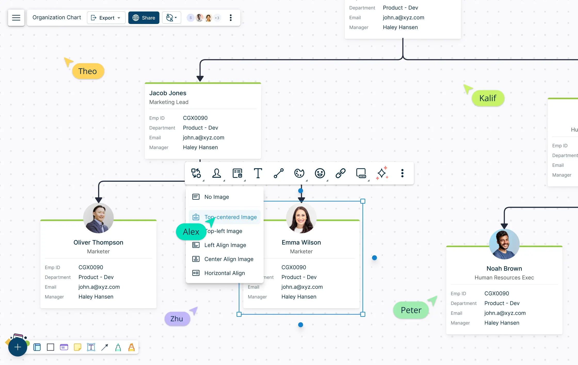 Org Chart Shapes