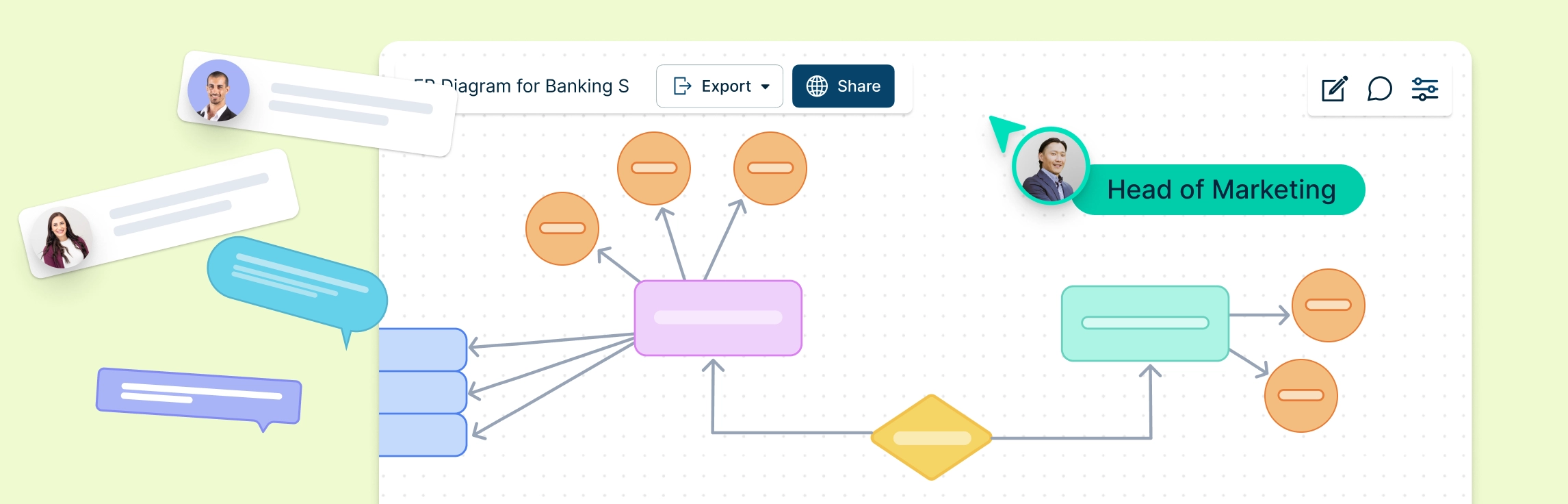 ER Diagram for Banking System + Free Templates