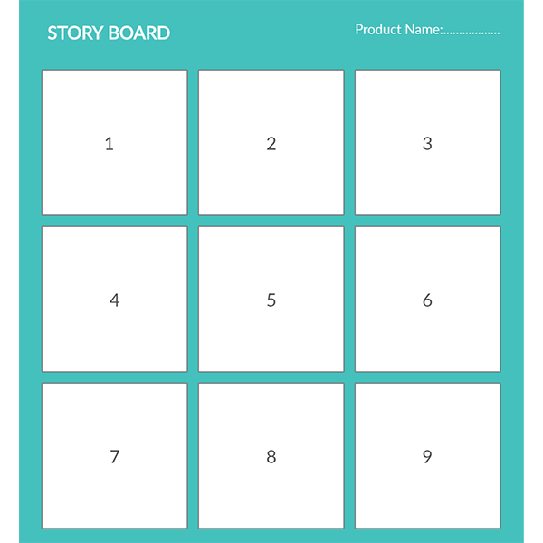 Szablon Storyboard