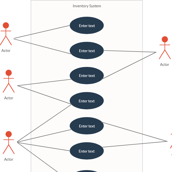 Szablon diagramu przypadków użycia