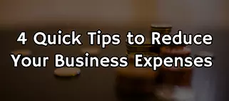4 sencillos consejos para reducir los gastos de tu empresa