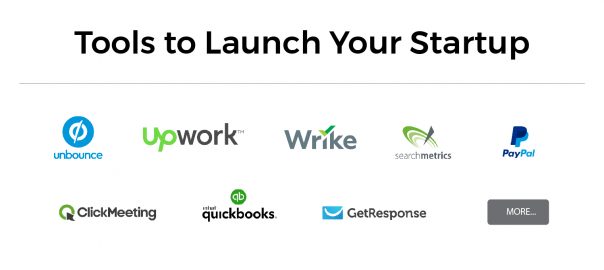 15 tools to launch your startup