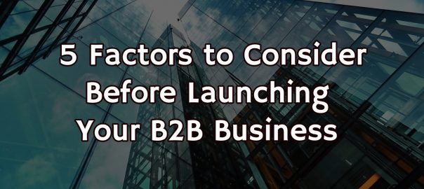 start a B2B business