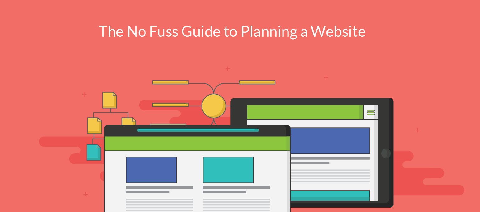 Website Traffic Flow Chart