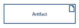 Artefatti - notazioni del diagramma di distribuzione 