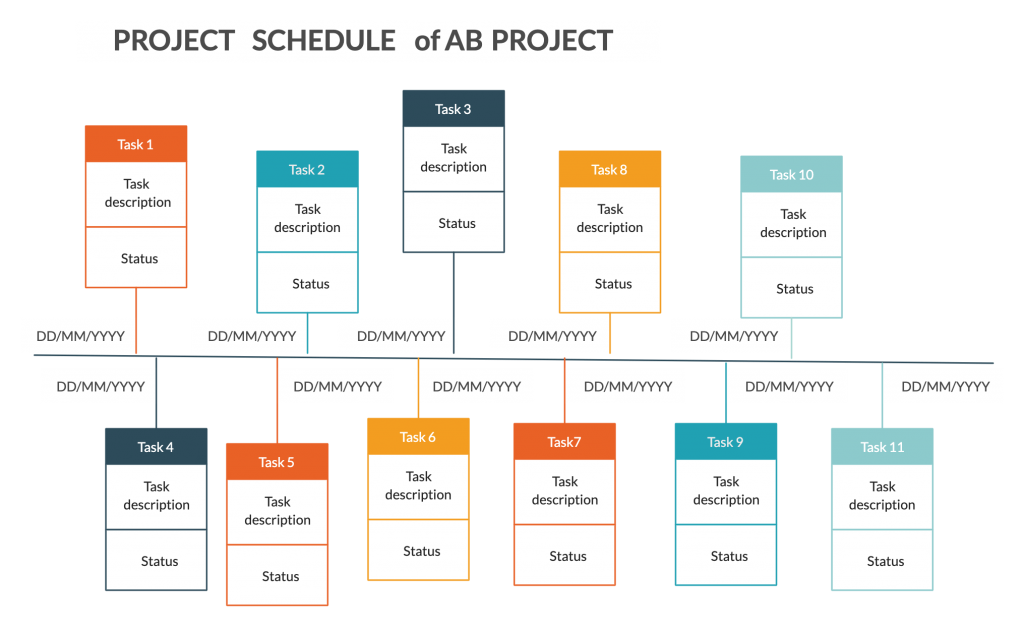 Project Schedule Template 