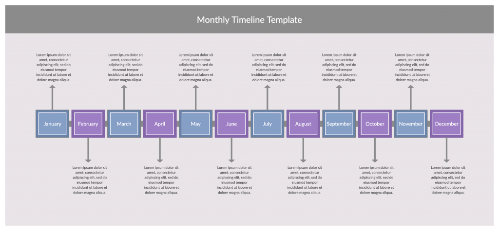 history timeline template word