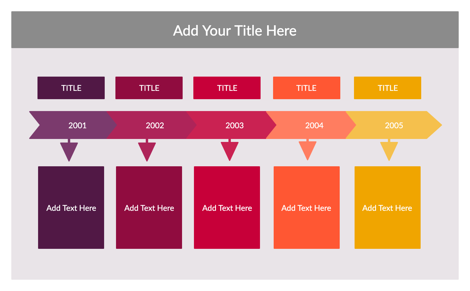 Timeline Template For Students