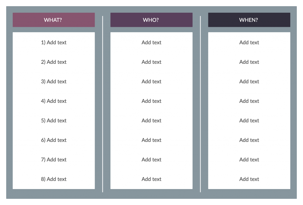 Action Plan for Retrospective 