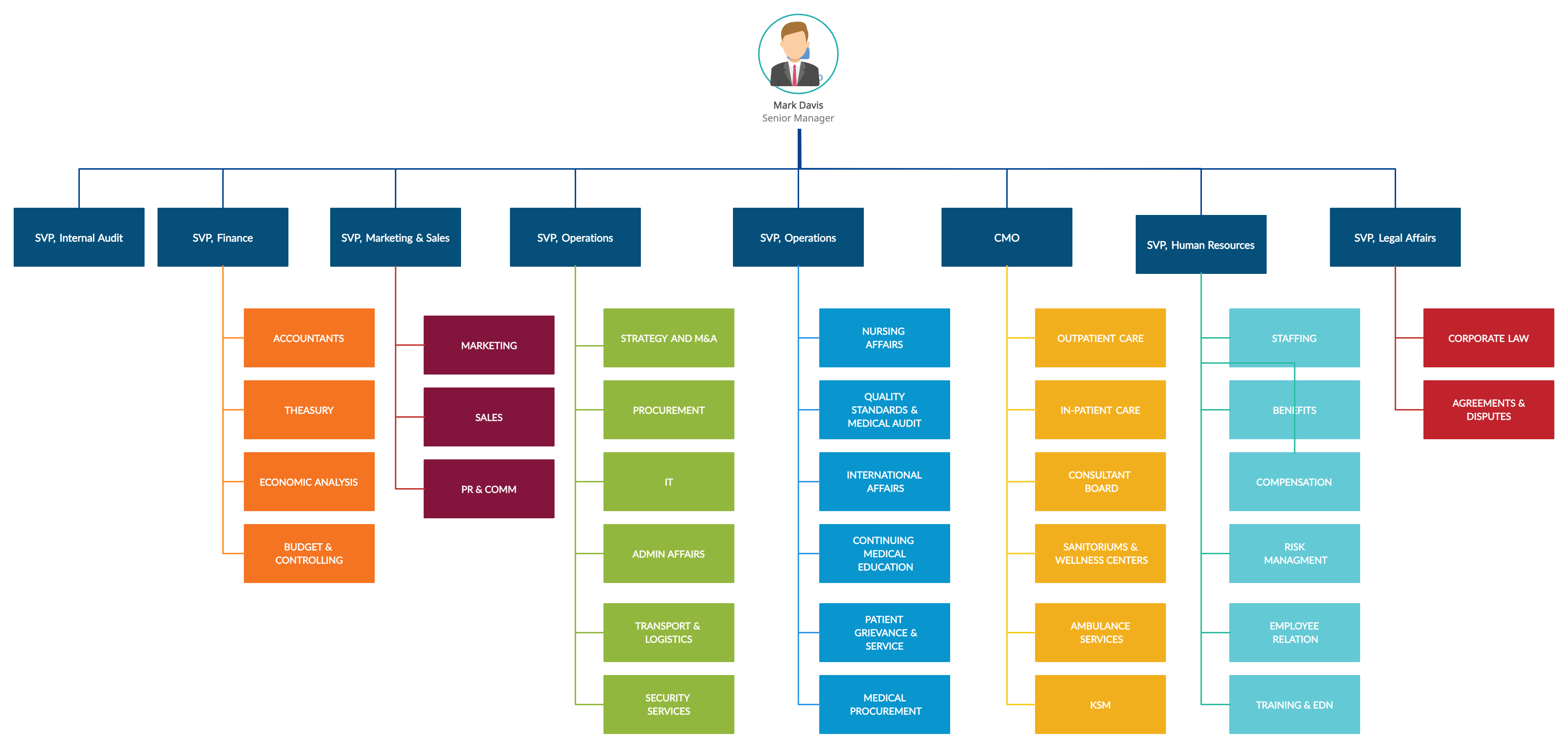 Org Chart Visio Template