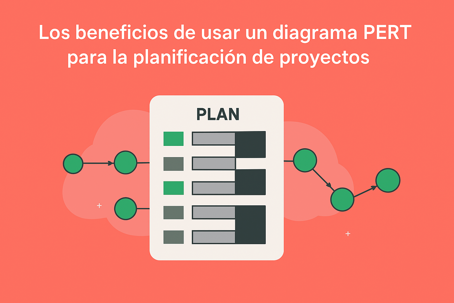 Los beneficios de usar un diagrama PERT para la planificación de proyectos