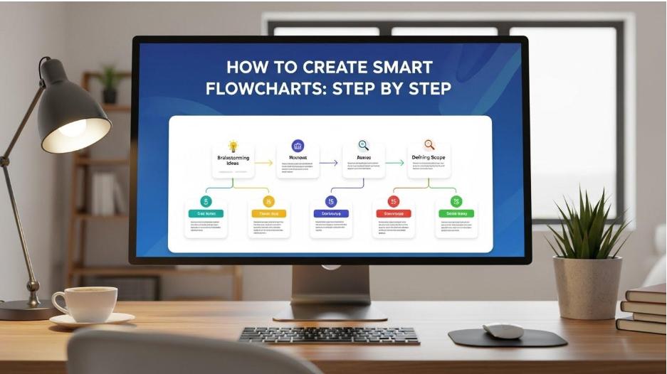 Step by step guide to create smart flowcharts