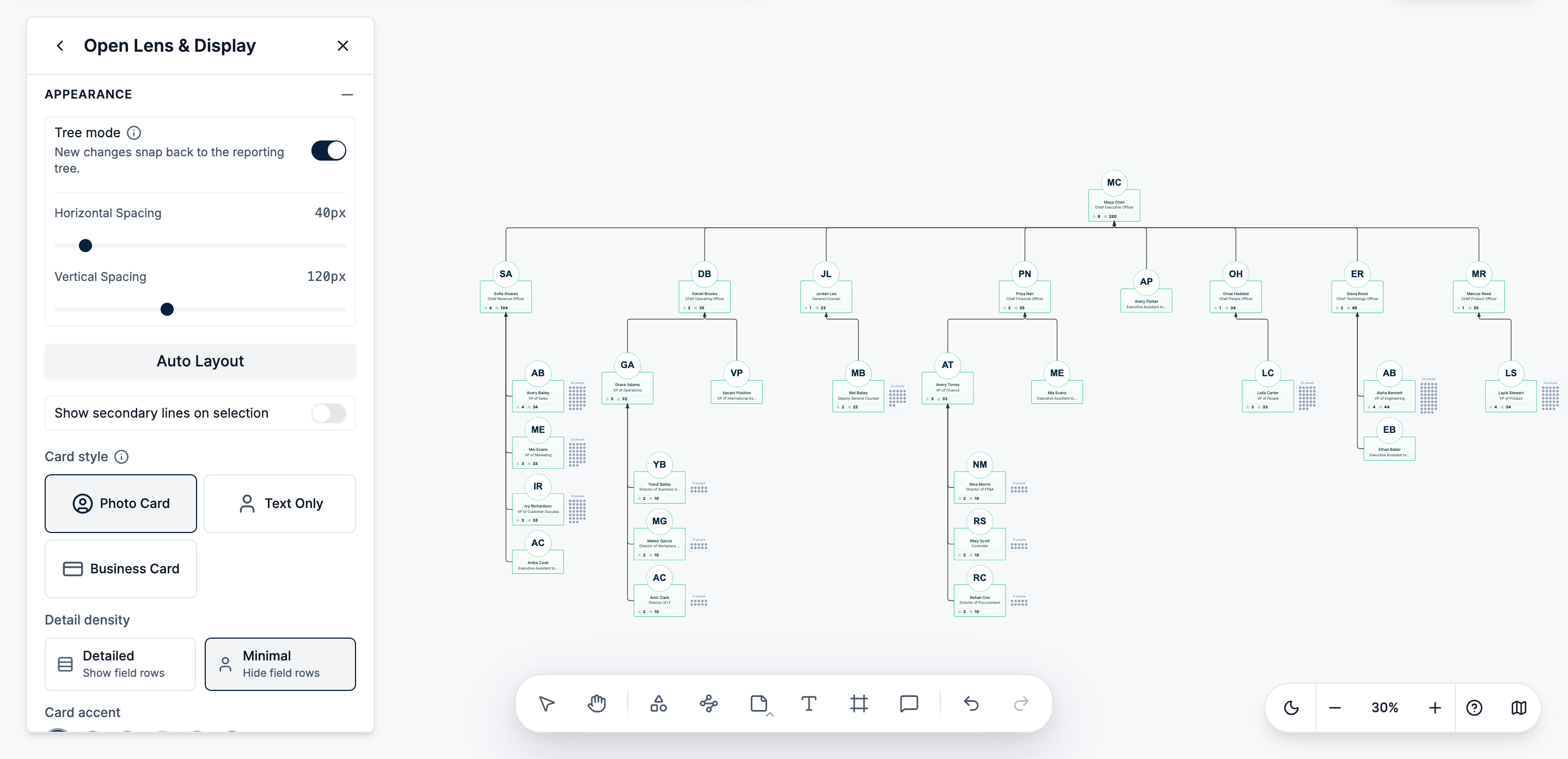 Creately’s Auto Layout and Tree Mode